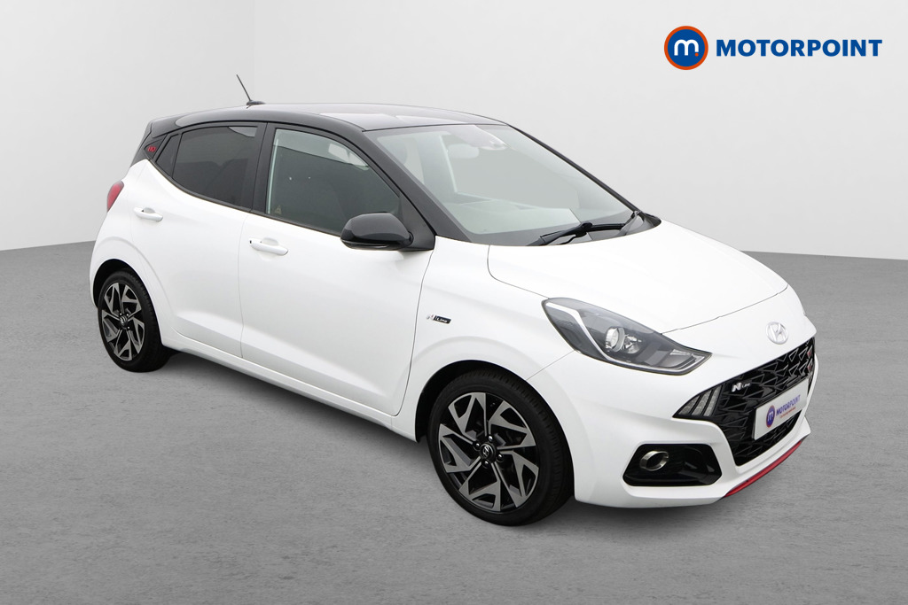 Hyundai I10 N Line Manual Petrol Hatchback - Stock Number (1564446) - Drivers side front corner