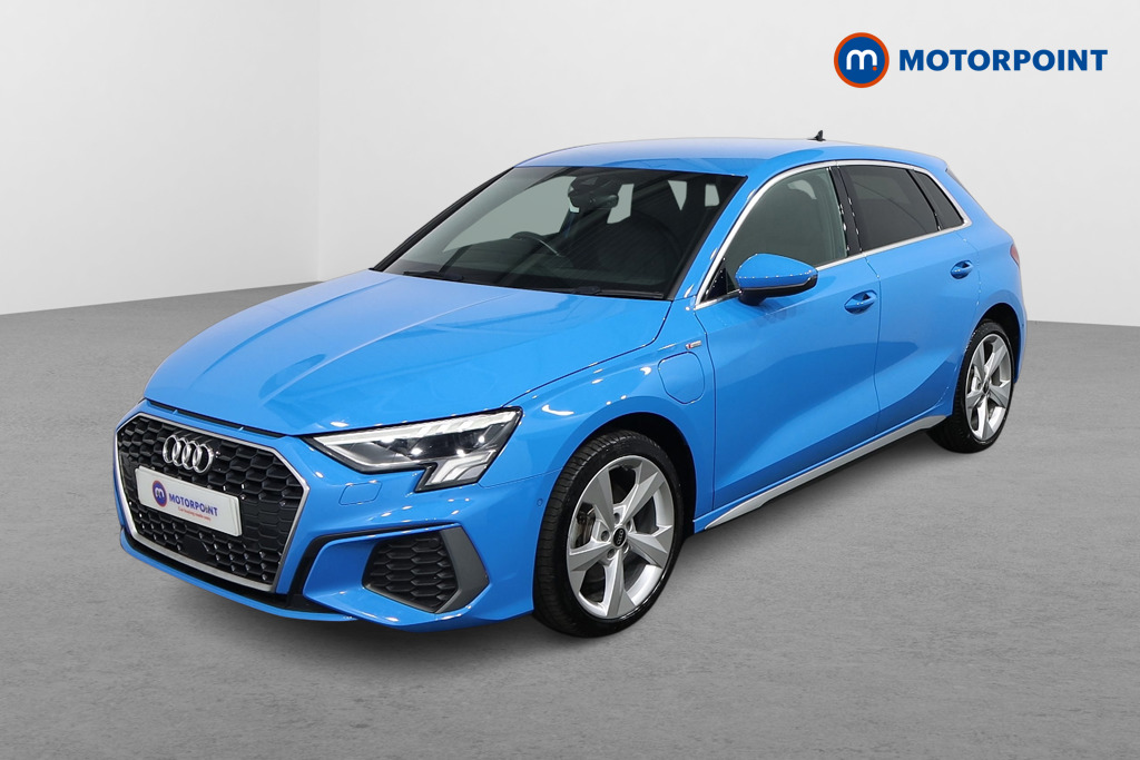 Audi A3 S Line Automatic Petrol Plug-In Hybrid Hatchback - Stock Number (1565813) - Passenger side front corner