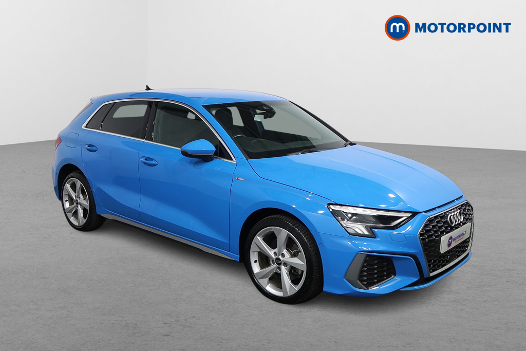 Audi A3 S Line Automatic Petrol Plug-In Hybrid Hatchback - Stock Number (1565813) - Drivers side front corner