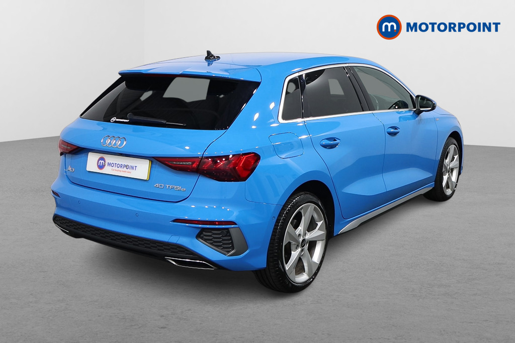 Audi A3 S Line Automatic Petrol Plug-In Hybrid Hatchback - Stock Number (1565813) - Drivers side rear corner