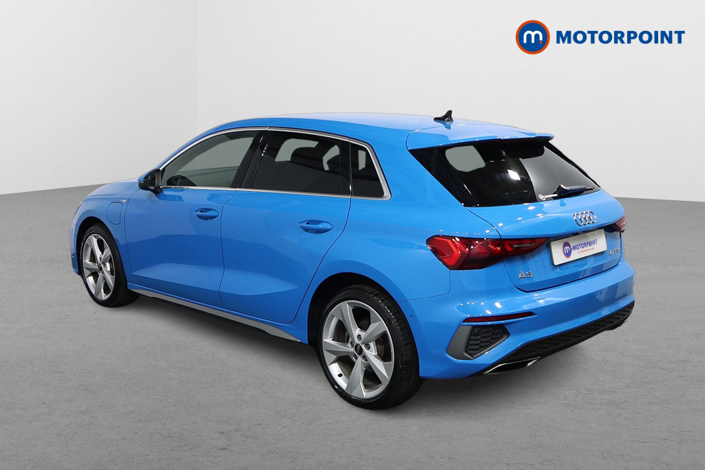 Audi A3 S Line Automatic Petrol Plug-In Hybrid Hatchback - Stock Number (1565813) - Passenger side rear corner