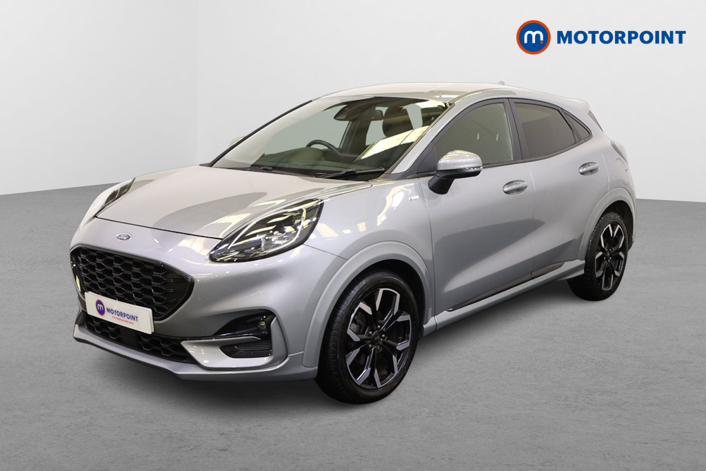Ford Puma St-Line X Manual Petrol-Electric Hybrid SUV - Stock Number (1555677) - Passenger side front corner