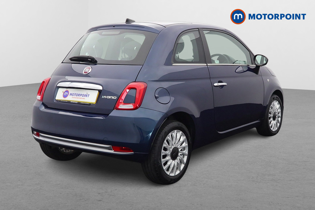 Fiat 500 1.0 Mild Hybrid 3Dr Manual Petrol-Electric Hybrid Hatchback - Stock Number (1556138) - Drivers side rear corner