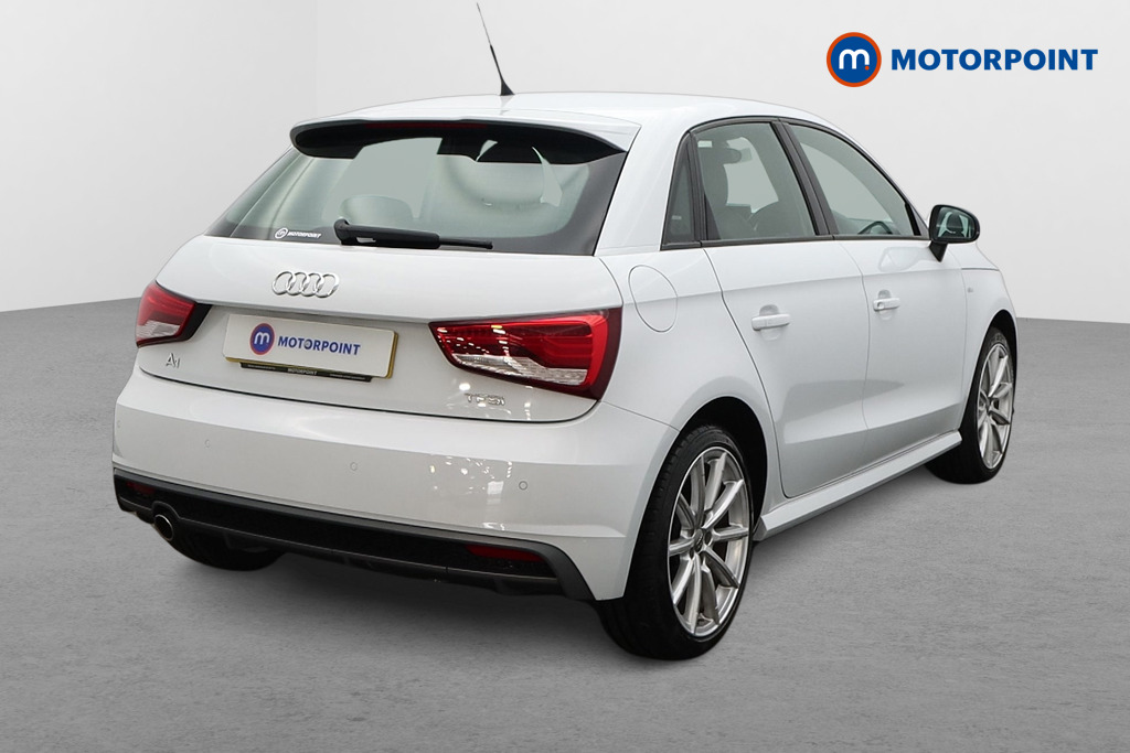 Audi A1 S Line Nav Manual Petrol Hatchback - Stock Number (1556684) - Drivers side rear corner