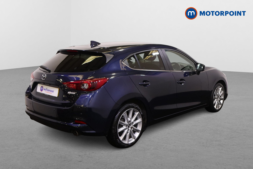 Mazda 3 Sport Nav Manual Petrol Hatchback - Stock Number (1559277) - Drivers side rear corner