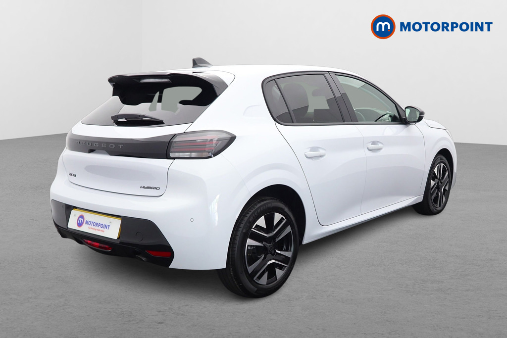 Peugeot 208 Allure Automatic Petrol-Electric Hybrid Hatchback - Stock Number (1559328) - Drivers side rear corner