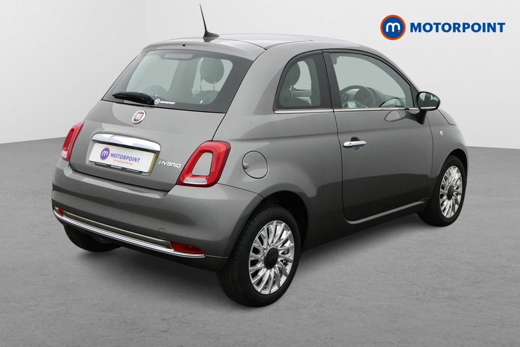 Fiat 500 1.0 Mild Hybrid 3Dr Manual Petrol-Electric Hybrid Hatchback - Stock Number (1559958) - Drivers side rear corner