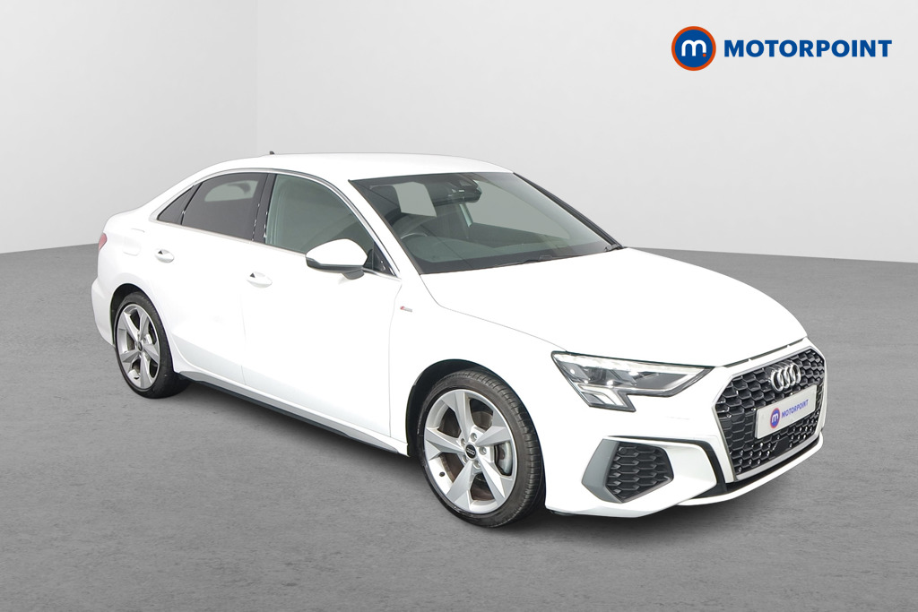 Audi A3 S Line Manual Petrol Saloon - Stock Number (1560698) - Drivers side front corner