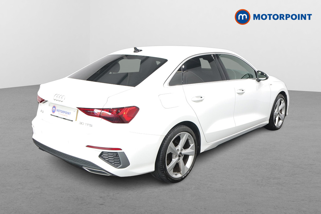 Audi A3 S Line Manual Petrol Saloon - Stock Number (1560698) - Drivers side rear corner