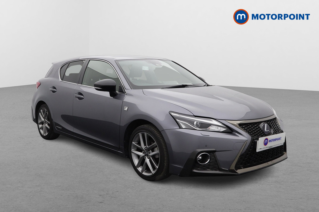 Lexus CT F-Sport Automatic Petrol-Electric Hybrid Hatchback - Stock Number (1561280) - Drivers side front corner