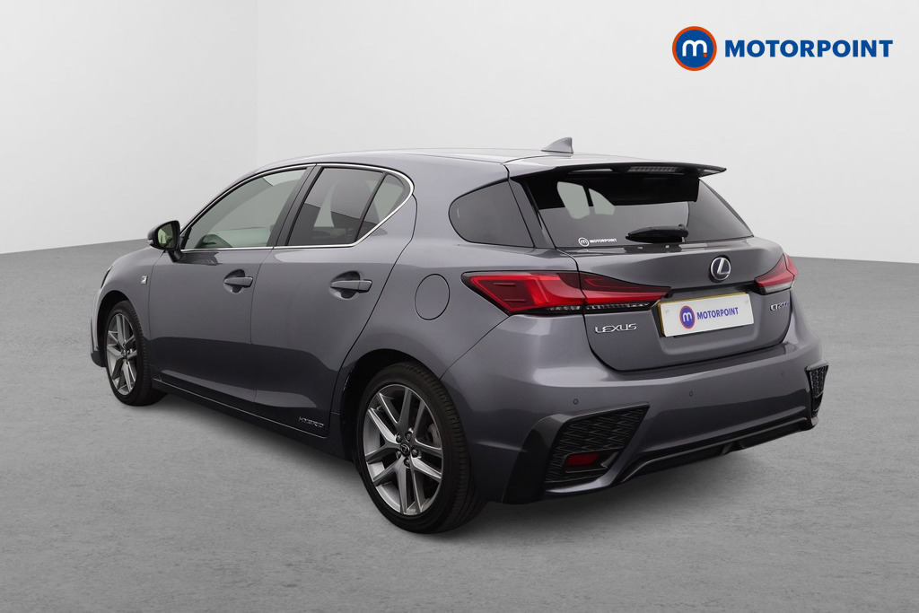 Lexus CT F-Sport Automatic Petrol-Electric Hybrid Hatchback - Stock Number (1561280) - Passenger side rear corner