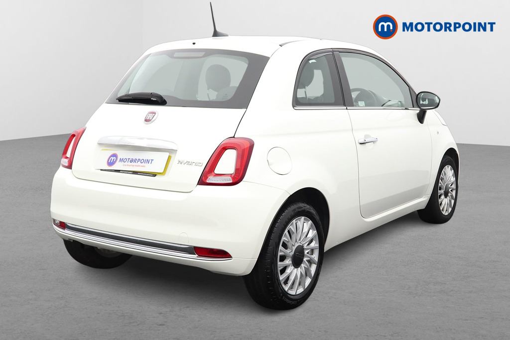 Fiat 500 1.0 Mild Hybrid 3Dr Manual Petrol-Electric Hybrid Hatchback - Stock Number (1562295) - Drivers side rear corner