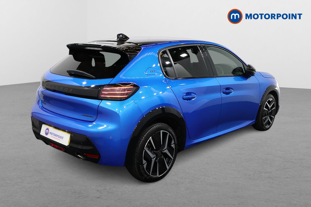 Peugeot 208 GT Automatic Petrol-Electric Hybrid Hatchback - Stock Number (1563274) - Passenger side front corner