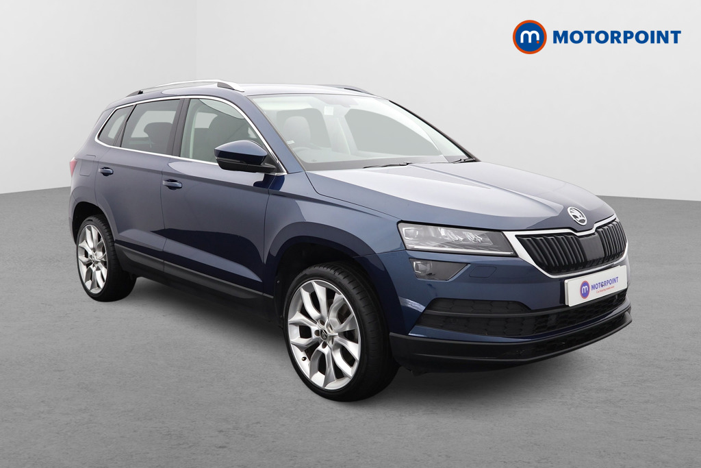 Skoda Karoq Se L Manual Petrol SUV - Stock Number (1563625) - Drivers side front corner