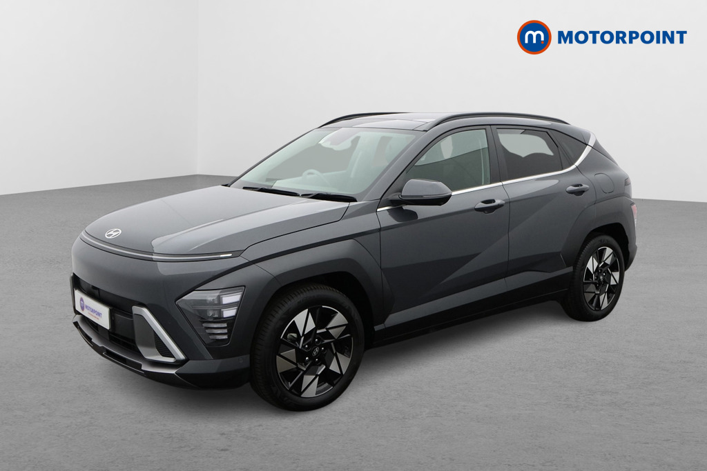 Hyundai Kona Ultimate Automatic Petrol-Electric Hybrid SUV - Stock Number (1564008) - Passenger side front corner