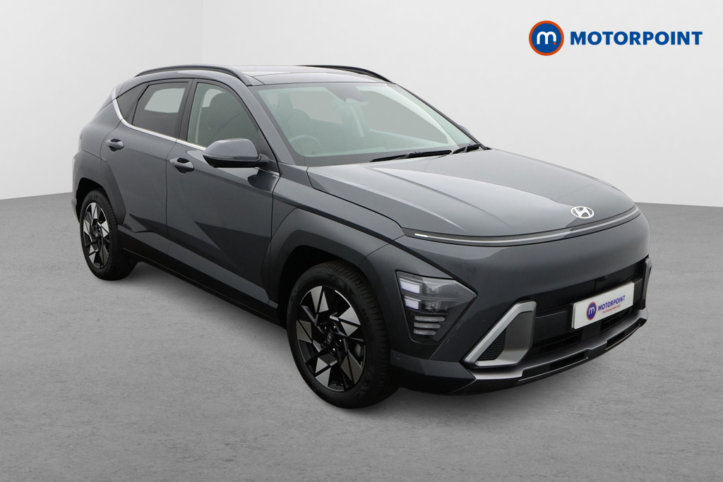 Hyundai Kona Ultimate Automatic Petrol-Electric Hybrid SUV - Stock Number (1564008) - Drivers side front corner