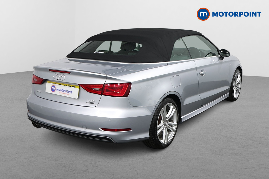 Audi A3 S Line Automatic Petrol Convertible - Stock Number (1565214) - Drivers side rear corner
