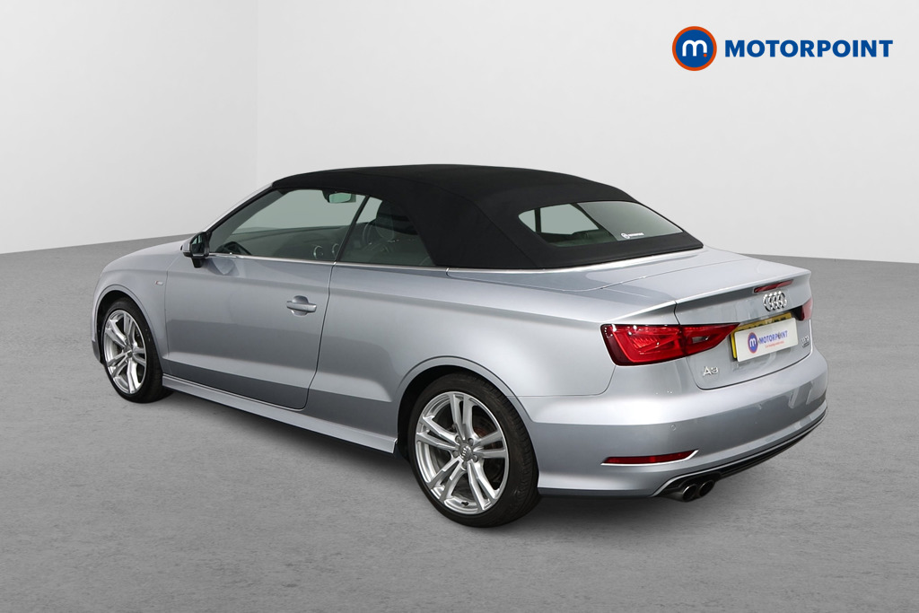 Audi A3 S Line Automatic Petrol Convertible - Stock Number (1565214) - Passenger side rear corner