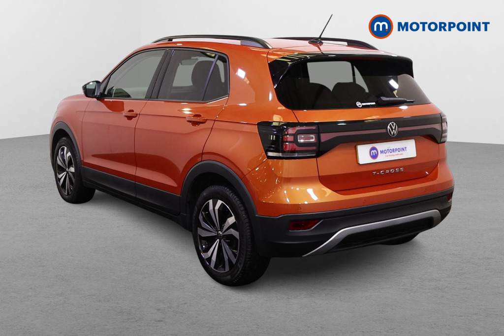 Volkswagen T-Cross Black Edition Manual Petrol SUV - Stock Number (1565444) - Passenger side rear corner