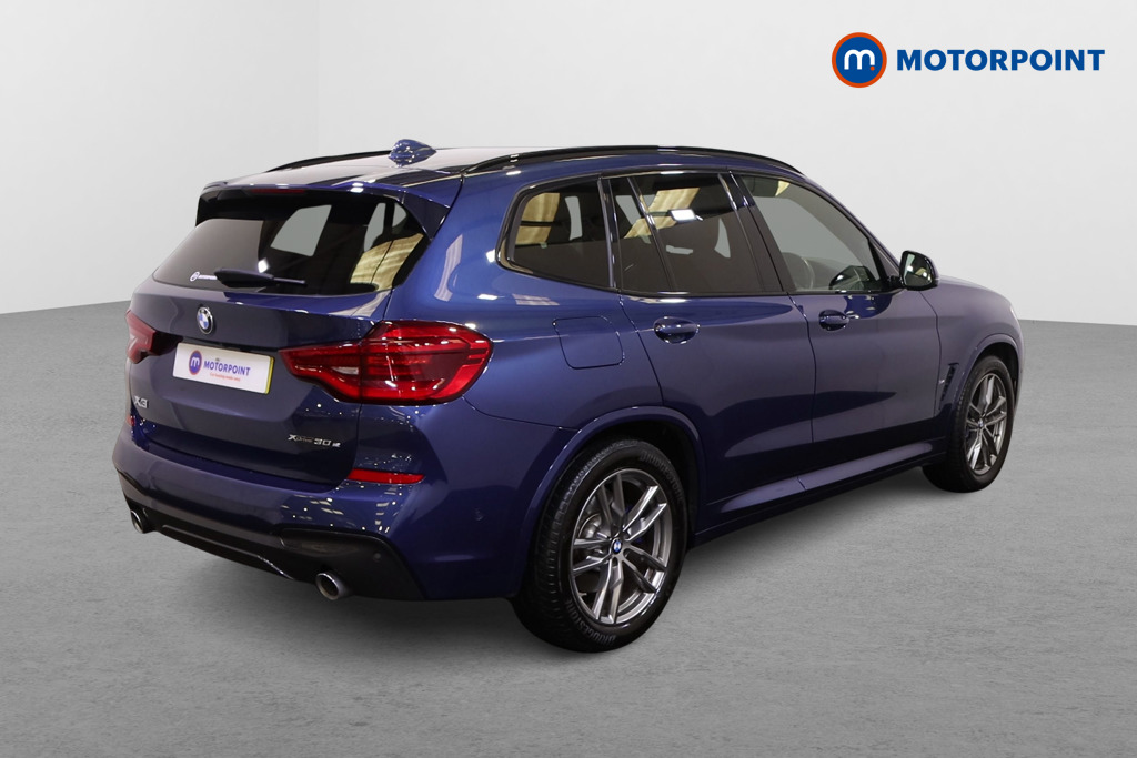 BMW X3 M Sport Automatic Petrol Plug-In Hybrid SUV - Stock Number (1565472) - Drivers side rear corner