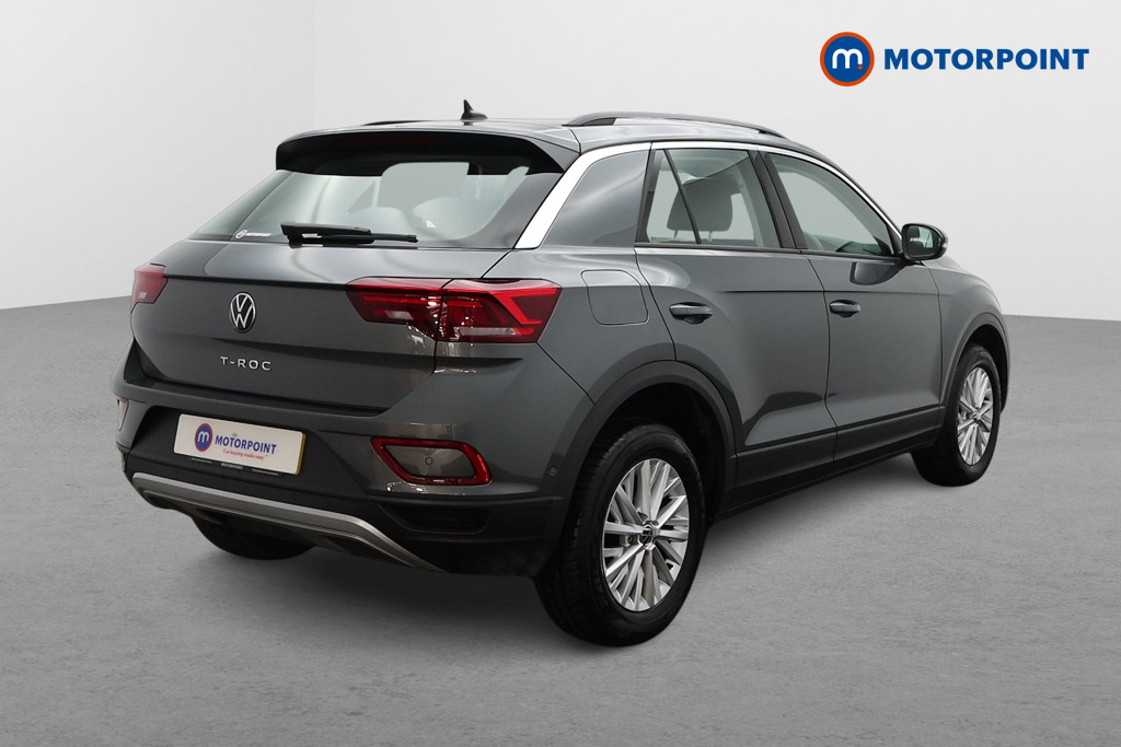 Volkswagen T-Roc Life Automatic Petrol SUV - Stock Number (1565587) - Drivers side rear corner