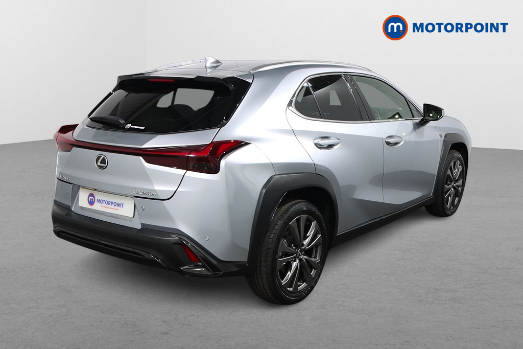 Lexus UX F-Sport Design Automatic Petrol-Electric Hybrid SUV - Stock Number (1565848) - Drivers side rear corner