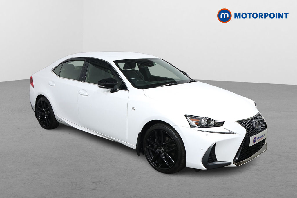 Lexus IS F-Sport Automatic Petrol-Electric Hybrid Saloon - Stock Number (1562732) - Drivers side front corner