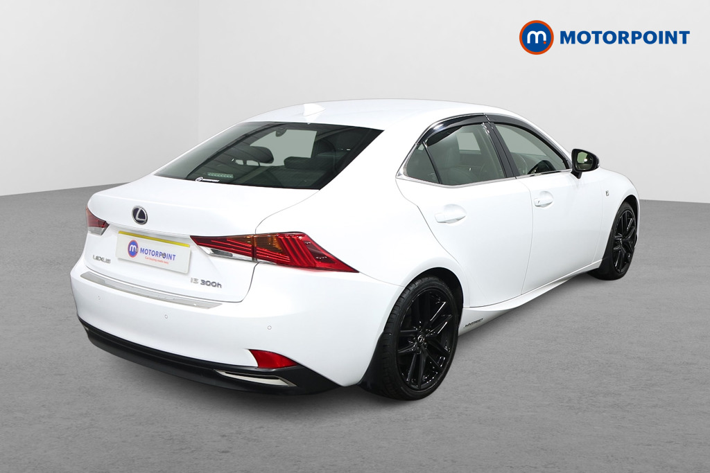 Lexus IS F-Sport Automatic Petrol-Electric Hybrid Saloon - Stock Number (1562732) - Drivers side rear corner