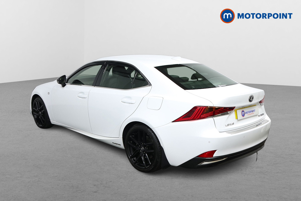 Lexus IS F-Sport Automatic Petrol-Electric Hybrid Saloon - Stock Number (1562732) - Passenger side rear corner