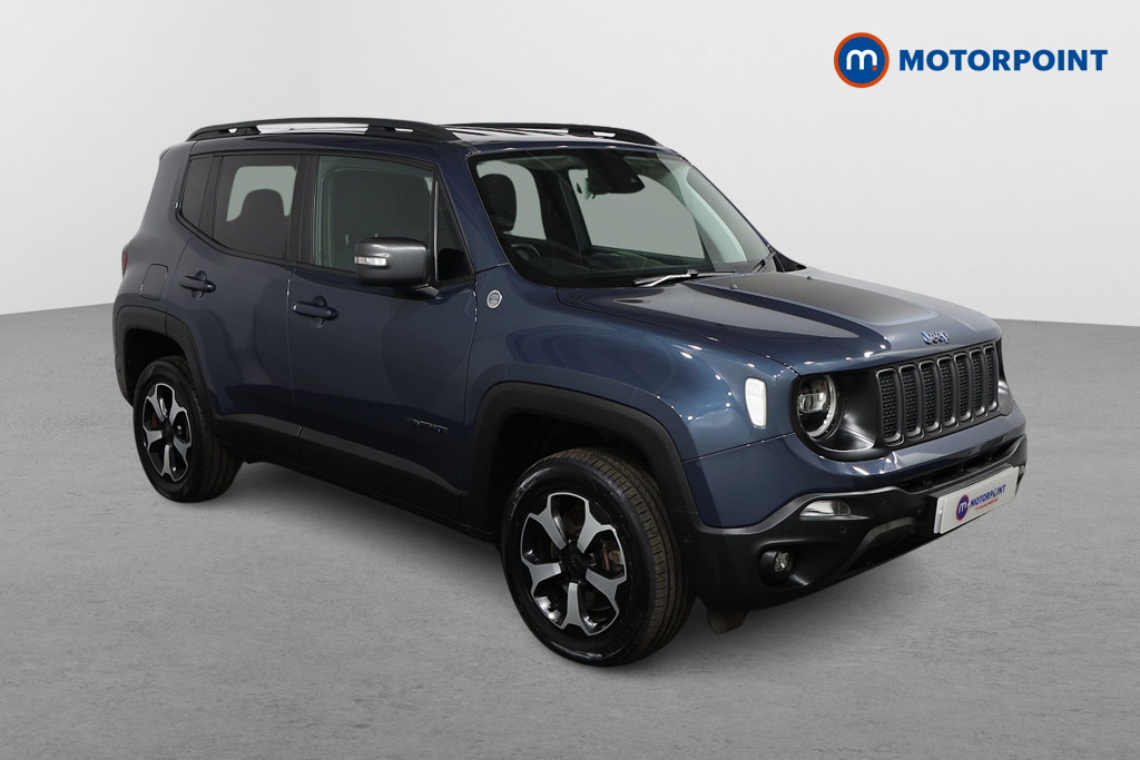 Jeep Renegade Trailhawk Automatic Petrol Plug-In Hybrid SUV - Stock Number (1557832) - Drivers side front corner