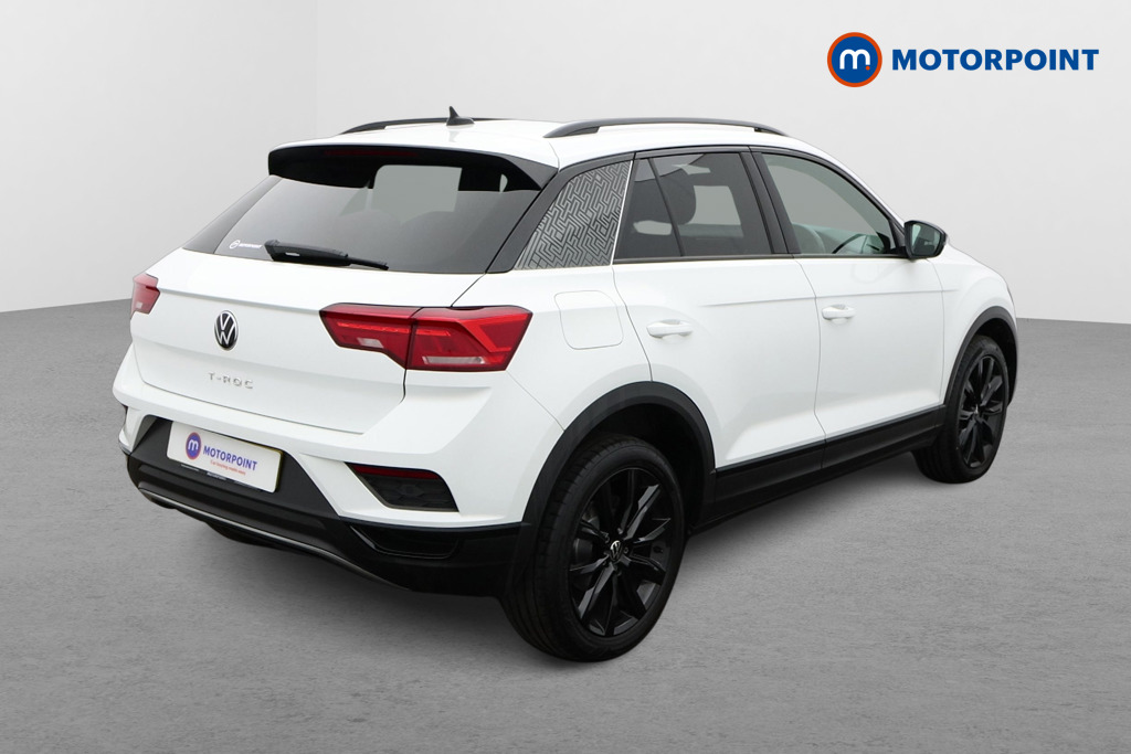 Volkswagen T-Roc Black Edition Automatic Petrol SUV - Stock Number (1550841) - Drivers side rear corner