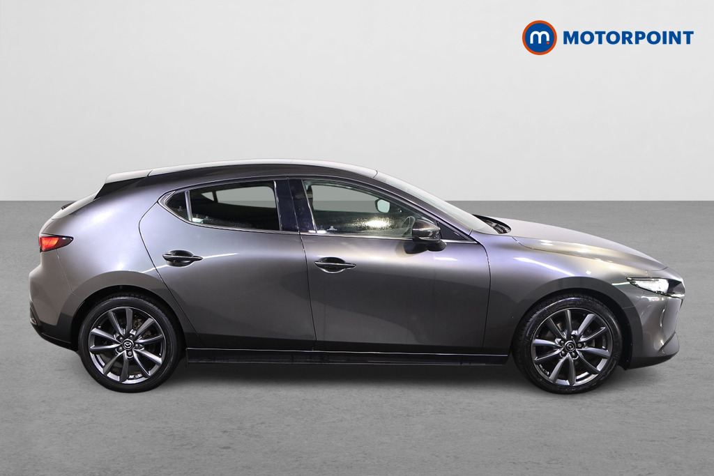 Mazda 3 Sport Lux Manual Petrol-Electric Hybrid Hatchback - Stock Number (1555067) - Drivers side