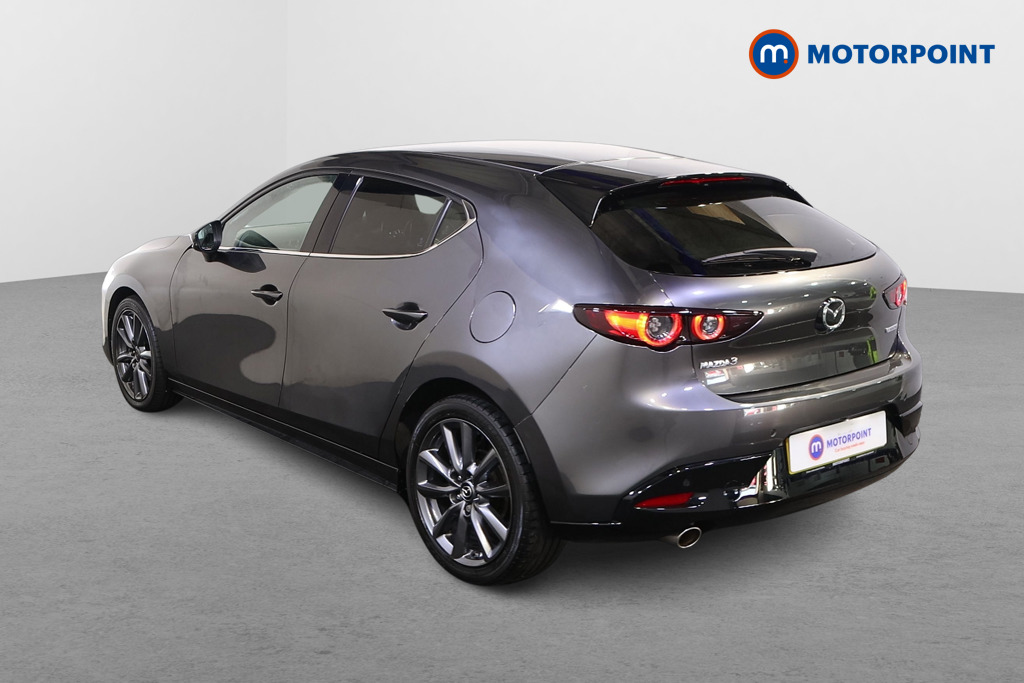 Mazda 3 Sport Lux Manual Petrol-Electric Hybrid Hatchback - Stock Number (1555067) - Passenger side rear corner