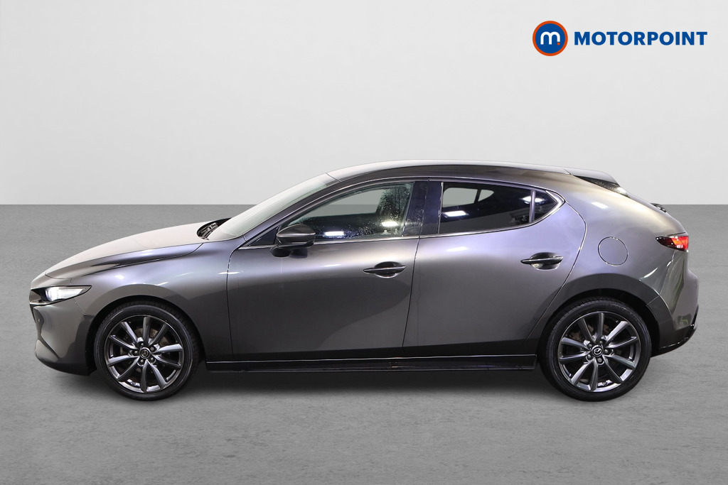 Mazda 3 Sport Lux Manual Petrol-Electric Hybrid Hatchback - Stock Number (1555067) - Passenger side