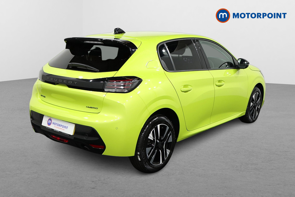 Peugeot 208 Allure Automatic Petrol-Electric Hybrid Hatchback - Stock Number (1559352) - Drivers side rear corner