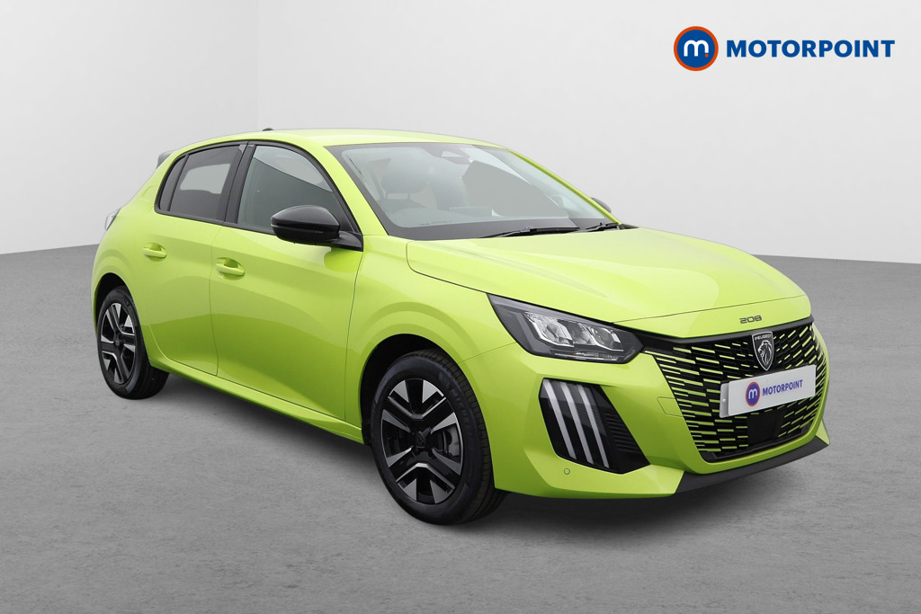 Peugeot 208 Allure Automatic Petrol-Electric Hybrid Hatchback - Stock Number (1559357) - Drivers side front corner