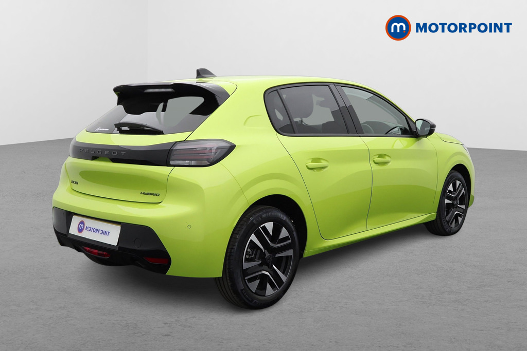 Peugeot 208 Allure Automatic Petrol-Electric Hybrid Hatchback - Stock Number (1559357) - Drivers side rear corner