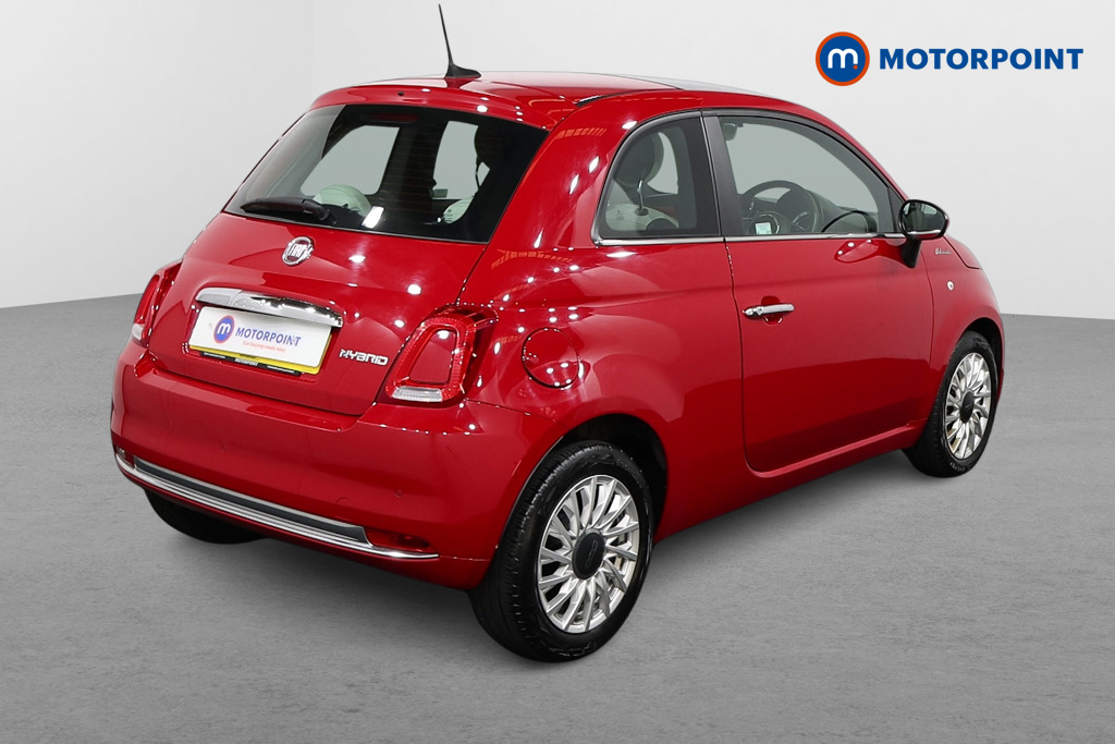 Fiat 500 Dolcevita Manual Petrol-Electric Hybrid Hatchback - Stock Number (1559924) - Drivers side rear corner