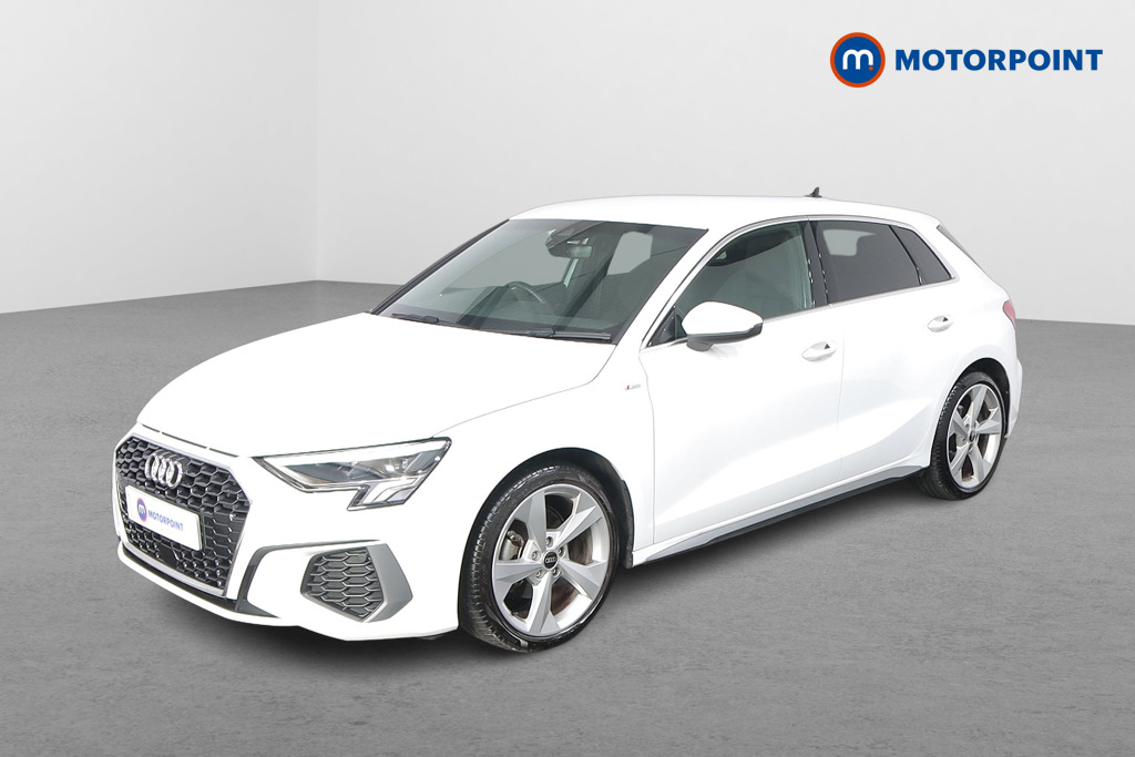 Audi A3 S Line Manual Petrol Hatchback - Stock Number (1561836) - Passenger side front corner
