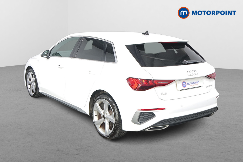 Audi A3 S Line Manual Petrol Hatchback - Stock Number (1561836) - Passenger side rear corner