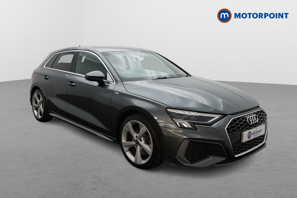 Audi A3 S Line Manual Petrol Hatchback - Stock Number (1563283) - Drivers side front corner