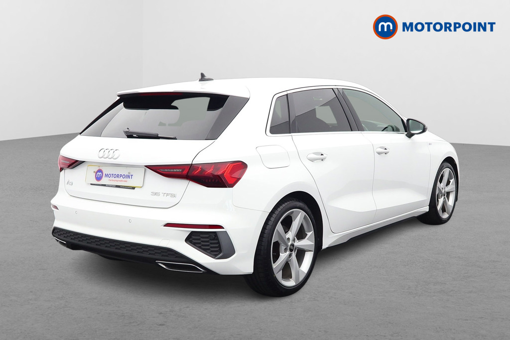 Audi A3 S Line Automatic Petrol Hatchback - Stock Number (1563565) - Drivers side rear corner