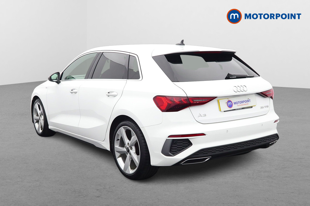 Audi A3 S Line Automatic Petrol Hatchback - Stock Number (1563565) - Passenger side rear corner