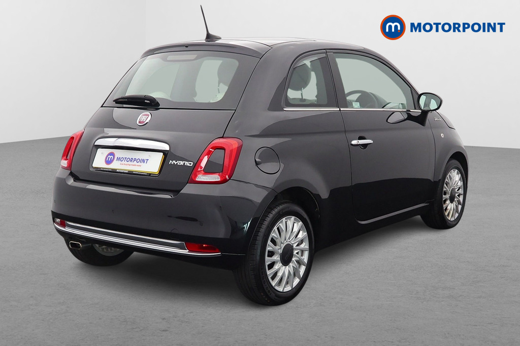 Fiat 500 Dolcevita Manual Petrol-Electric Hybrid Hatchback - Stock Number (1563778) - Drivers side rear corner