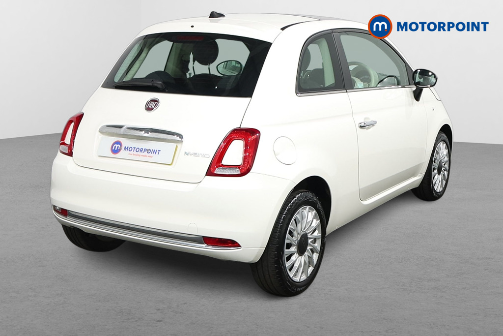 Fiat 500 1.0 Mild Hybrid 3Dr Manual Petrol-Electric Hybrid Hatchback - Stock Number (1563804) - Drivers side rear corner
