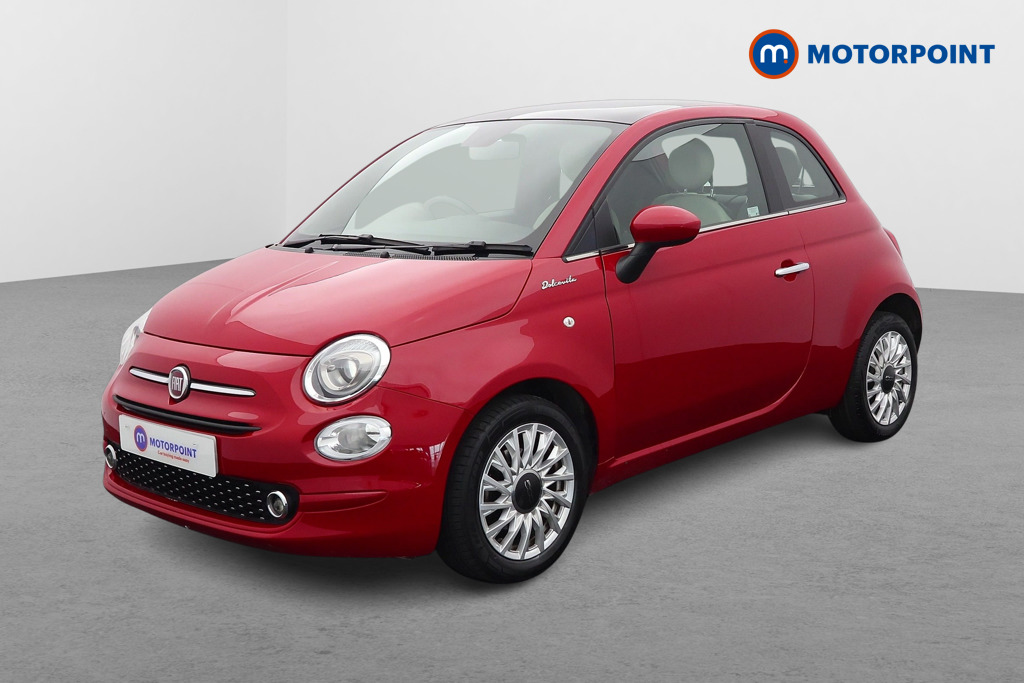 Fiat 500 Dolcevita Manual Petrol-Electric Hybrid Hatchback - Stock Number (1563818) - Passenger side front corner