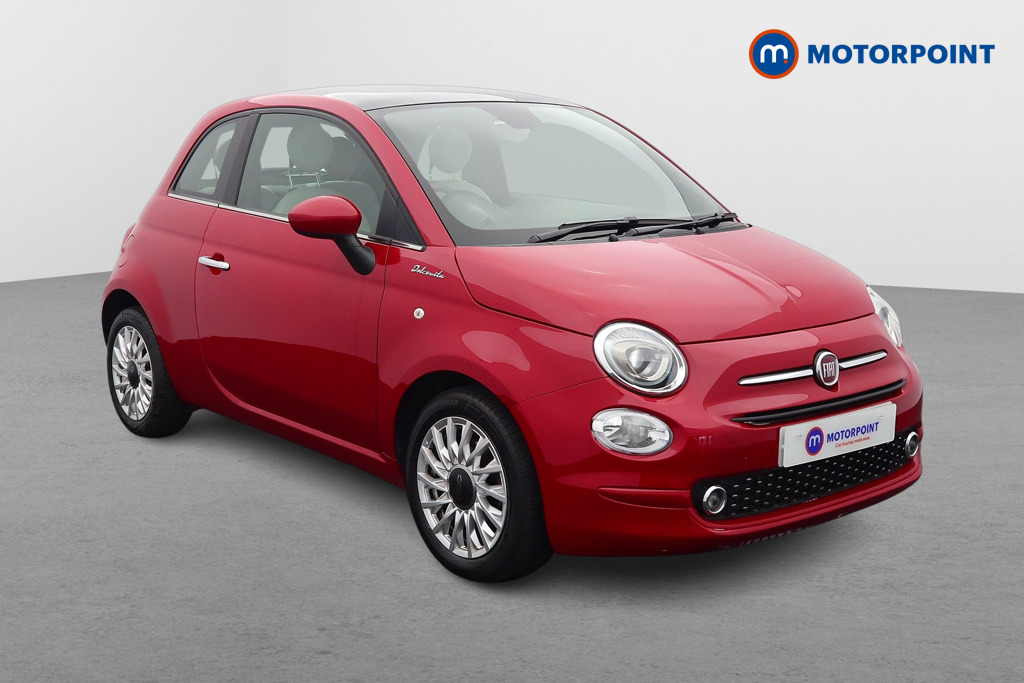 Fiat 500 Dolcevita Manual Petrol-Electric Hybrid Hatchback - Stock Number (1563818) - Drivers side front corner