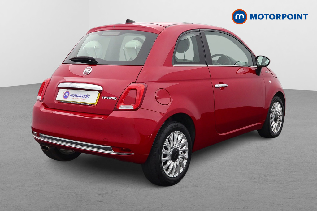 Fiat 500 Dolcevita Manual Petrol-Electric Hybrid Hatchback - Stock Number (1563818) - Drivers side rear corner