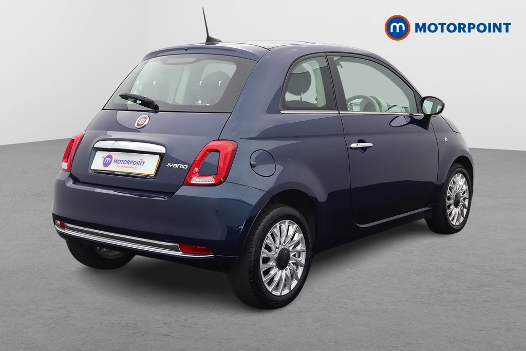 Fiat 500 1.0 Mild Hybrid 3Dr Manual Petrol-Electric Hybrid Hatchback - Stock Number (1563820) - Drivers side rear corner