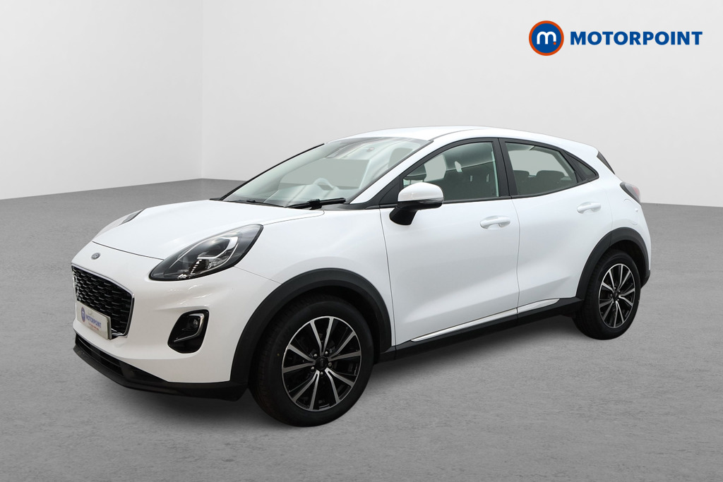 Ford Puma Titanium Manual Petrol-Electric Hybrid SUV - Stock Number (1564036) - Passenger side front corner